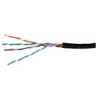 Кабель витая пара Bion BCL-U5460-381 U/UTP, кат.5e, 4x2x0,46 мм AWG 25, медь, одножильный, PE, для внешней прокладки, 305м,черный Кабель витая пара Bion BCL-U5460-381 U/UTP, кат.5e, 4x2x0,46 мм AWG 25, медь, одножильный, PE, для внешней прокладки, 305м,черный