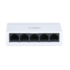 DAHUA DH-PFS3005-5ET-L 5-портовый неуправляемый коммутатор, 5xRJ45 100Mb, коммутация 1 Гбит/с, MAC-таблица 2K, пластик DAHUA DH-PFS3005-5ET-L 5-портовый неуправляемый коммутатор, 5xRJ45 100Mb, коммутация 1 Гбит/с, MAC-таблица 2K, пластик