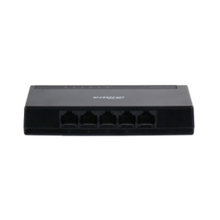 DAHUA DH-PFS3005-5GT-L 5-портовый гигабитный неуправляемый коммутатор, 5xRJ45 1Gb, коммутация 10 Гбит/с, MAC-таблица 2K, пластик