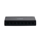 DAHUA DH-PFS3008-8GT-L 8-портовый гигабитный неуправляемый коммутатор, 8xRJ45 1Gb, коммутаця 16 Гбит/с, MAC-таблица 2K, пластик DAHUA DH-PFS3008-8GT-L 8-портовый гигабитный неуправляемый коммутатор, 8xRJ45 1Gb, коммутаця 16 Гбит/с, MAC-таблица 2K, пластик