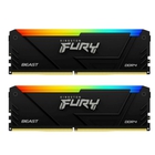 Память DDR4 2x8GB 3600MHz Kingston KF436C17BB2AK2/16 Fury Beast RGB RTL Gaming PC4-28800 CL17 DIMM 288-pin 1.35В kit single rank с радиатором Ret Память DDR4 2x8GB 3600MHz Kingston KF436C17BB2AK2/16 Fury Beast RGB RTL Gaming PC4-28800 CL17 DIMM 288-pin 1.35В kit single rank с радиатором Ret