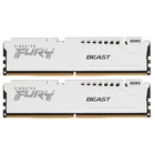 Память оперативная/ Kingston 64GB 5600MT/s DDR5 CL40 DIMM (Kit of 2) FURY Beast White XMP Память оперативная/ Kingston 64GB 5600MT/s DDR5 CL40 DIMM (Kit of 2) FURY Beast White XMP