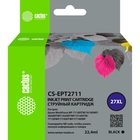 Картридж струйный Cactus CS-EPT2711 27XL черный (22.4мл) для Epson WorkForce WF-3620/3640/7110/7210 Картридж струйный Cactus CS-EPT2711 27XL черный (22.4мл) для Epson WorkForce WF-3620/3640/7110/7210