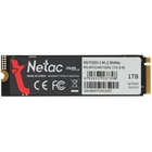 SSD 1Tb, M.2 2280, Netac NV7000-t, NVMe, PCIe 4x4, 7300R/6600W, heat sink, NT01NV7000t-1T0-E4X