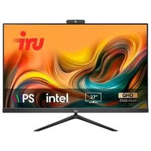 iRU Office 27IH5P2K [1865016] Black 27" {QHD i5 11400/8Gb/ SSD256Gb /UHDG 730 /DOS}