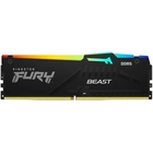 Kingston DDR5 16GB 5600 DIMM FURY Beast RGB XMP Gaming Memory KF556C40BBA-16 Kingston DDR5 16GB 5600 DIMM FURY Beast RGB XMP Gaming Memory KF556C40BBA-16