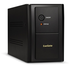 Exegate EP285508RUS ИБП ExeGate SpecialPro UNB-1600.LED.AVR.4SH <1600VA/950W, LED, AVR, 4*Schuko, Black>"