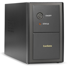 Exegate EP285546RUS ИБП Power Back BNB-450.LED.AVR.4C13 <450VA/240W, LED, AVR, 4*C13, металлический корпус, Black>