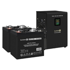 Exegate EX296592RUS Комплект ИБП EX296001RUS + батарея 55Ач EX285667RUS 2шт (инвертор, синус, для котла, настенный) FineSine SX-2000.LCD.AVR.2SH <2000VA/1400W, чистая синусоида, цветной LCD-дисплей, A