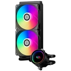 Система охлаждения/ PCCooler DA240 ARGB BK (270W, 240mm, Black, ARGB/ Fans: 2x120mm, 73.6CFM, -dBA, 1800RPM/ Pump height 55mm, -dBA, 3000RPM, Rad thickness 27mm/ S: 1851, 1700, 1200, 20XX, 115X, AM5, Система охлаждения/ PCCooler DA240 ARGB BK (270W, 240mm, Black, ARGB/ Fans: 2x120mm, 73.6CFM, -dBA, 1800RPM/ Pump height 55mm, -dBA, 3000RPM, Rad thickness 27mm/ S: 1851, 1700, 1200, 20XX, 115X, AM5,