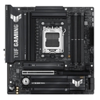 ASUS TUF GAMING B850M-PLUS WIFI (Socket AM5, mATX, 4xDDR5(256GB), HDMI 2.1/DP, 1xPCIe 5.0x16/1xPCIe 4.0x1, 1xLAN (2.5GbE), Wi-Fi, BT, 4xSATA 6Gb/s, 3xM.2, 1xType-C, 7xUSB 3.2, 4xUSB 2.0)