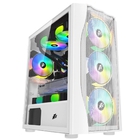 1STPLAYER Корпус FIREBASE X3-M White / mATX, TG / 4x120mm LED fans inc. / X3-M-WH-4F1-W 1STPLAYER Корпус FIREBASE X3-M White / mATX, TG / 4x120mm LED fans inc. / X3-M-WH-4F1-W