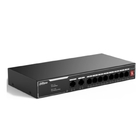 DAHUA DH-SF1010LP 10-портовый неуправляемый коммутатор с РоЕ, 8xRJ45 100Mb PoE, 2xRJ45 100Mb uplink, суммарно 65Вт, коммутация 2 Гбит/с, MAC-таблица 2K, металл DAHUA DH-SF1010LP 10-портовый неуправляемый коммутатор с РоЕ, 8xRJ45 100Mb PoE, 2xRJ45 100Mb uplink, суммарно 65Вт, коммутация 2 Гбит/с, MAC-таблица 2K, металл