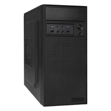 Exegate EX291274RUS Корпус Minitower ExeGate BAA-109U2-AAA450 (mATX, AAA450 8см, 2*USB+2*USB3.0, аудио, черный)