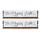 Оперативная память Apacer  DDR5  32GB  6000MHz DIMM NOX RGB White Gaming Memory CL38 1.35V Kit (2x16GB) (Retail) 2048*8  Heat Sink (Retail) 3 years (AH5U32G60C622MWAA-2)