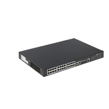 DAHUA DH-PFS4226-24ET-360 26-портовый управляемый коммутатор с РоЕ, уровень L2, 24xRJ45 100Mb PoE, 2хКомбо SFP/RJ45 1Gb uplink, суммарно 360Вт, коммутация 8.8 Гбит/с, MAC-таблица 4К, металл