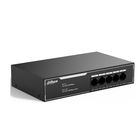 DAHUA DH-SG1005LP 5-портовый гигабитный неуправляемый коммутатор c PoE, 4xRJ45 1Gb PoE, 1xRJ45 1Gb uplink, суммарно 36Вт, коммутация 10 Гбит/с, MAC-таблица 2K, металл DAHUA DH-SG1005LP 5-портовый гигабитный неуправляемый коммутатор c PoE, 4xRJ45 1Gb PoE, 1xRJ45 1Gb uplink, суммарно 36Вт, коммутация 10 Гбит/с, MAC-таблица 2K, металл