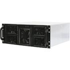 Procase RE411-D0H17-FE-65 Корпус 4U server case,0x5.25+17HDD,черный,без блока питания,глубина 650мм,MB EATX 12"x13", панель вентиляторов 3х120