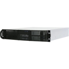 Procase Корпус 2U server case,4x5.25+2HDD,черный,без блока питания(2U,2U-redundant),глубина 550мм,ATX 12"x9.6", панель вентиляторов 4*80х25 PWM