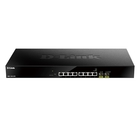 D-Link DMS-1100-10TS/A1A Настраиваемый коммутатор с 8 портами 100/1000/2.5GBase-T и 2 портами 10GBase-X SFP+