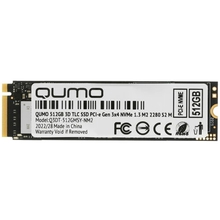 QUMO M.2 SSD 512GB QM Novation Q3DT-512GMSY-NM2 QUMO M.2 SSD 512GB QM Novation Q3DT-512GMSY-NM2