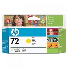 HP C9373A Картридж №72, Yellow {DJ T610/T1100, Yellow (130ml)}