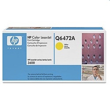 HP Q6472A Картридж ,Yellow{Color LaserJet 3600, Yellow, (4000стр.)}
