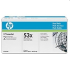 HP Q7553XD Картридж, Black{LaserJet P2015, Black, 2-pack, (2 x 7000стр.)}
