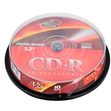 Диски VS CD-R 80min, 52x, Сake Box 10шт. Диски VS CD-R 80min, 52x, Сake Box 10шт.