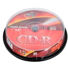 Диски VS CD-R 80min, 52x, Сake Box 10шт.