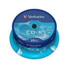 Verbatim  Диски CD-R  25 шт. 52-x 700Mb, Cake Box (43432)