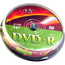 Диски VS DVD+R 4.7Gb, 16x, Сake Box 10шт. Диски VS DVD+R 4.7Gb, 16x, Сake Box 10шт.