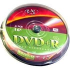 Диски VS DVD+R 4.7Gb, 16x, Сake Box 10шт.