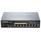 D-Link DGS-1008P/D2A Неуправляемый коммутатор с 8 портами 10/100/1000Base-T, функцией энергосбережения и поддержкой QoS (4 порта с поддержкой PoE 802.3af/802.3at (30 Вт), PoE бюджет 68 Вт)