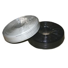 Gembird Кабель телефонный 100м (4-х жильный, 2 пары, плоский) черный