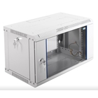 ЦМО Шкаф телекоммуникационный настенный разборный 6U (600х350) дверь стекло (ШРН-Э-6.350) (1 коробка)