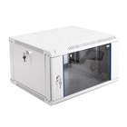ЦМО Шкаф телекоммуникационный настенный разборный 6U (600х520) дверь стекло (ШРН-Э-6.500) (1 коробка)