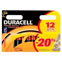 DURACELL LR6-12BL BASIC (12 шт. в уп-ке)