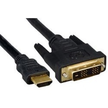 Кабель HDMI-DVI Gembird, 7.5м, 19M/19M, single link, черный, позол.разъемы,экран [CC-HDMI-DVI-7.5MC]