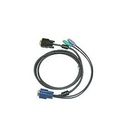 D-Link DKVM-IPCB5 Кабель для KVM-переключателя DKVM-IP8 длиной 5 м с разъемами VGA и PS/2