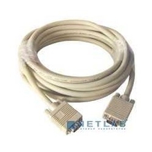 Gembird/Cablexpert CC-PPVGA-5M, Кабель VGA Premium ,  15M/15M,5.0м,  серый, тройной экран, феррит.кольца 