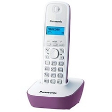 Panasonic KX-TG1611RUF (сиреневый) {АОН, Caller ID,12 мелодий звонка,подсветка дисплея,поиск трубки} Panasonic KX-TG1611RUF (сиреневый) {АОН, Caller ID,12 мелодий звонка,подсветка дисплея,поиск трубки}