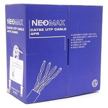 NEOMAX [NM11001] Кабель UTP cat.5е  4 пары (305 м) 0.45мм  Медь  PVC jacket