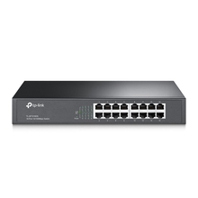 TP-Link TL-SF1016DS 16-портовый Fast Ethernet настольный/монтируемый в стойку коммутатор SMB