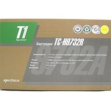 T2 C9732A/TC-H9732R  Картридж  для  Color LaserJet 5500/5550 (12000 стр.) Желтый, с чипом, Восстан.