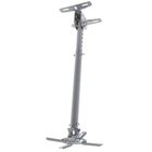 Wize WPA-S серебро {Универсальное комплект для проектора, длина штанги 36-46 см, наклон +/- 15°, поворот +/- 15°, до 12 кг, 260х260}