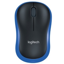910-002239 Logitech Wireless Mouse M185 dark blue USB  