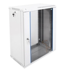 ЦМО Шкаф телекоммуникационный настенный разборный 15U (600х350) дверь стекло,цвет черный (ШРН-Э-15.350-9005) (1коробка)