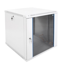 ЦМО Шкаф телекоммуникационный настенный разборный 12U (600х650) дверь стекло,цвет черный (ШРН-Э-12.650-9005) (1коробка)