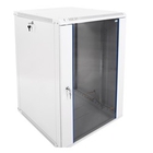 ЦМО Шкаф телеком. настенный разборный 18U (600х520) дверь стекло,цвет черный (ШРН-Э-18.500-9005)